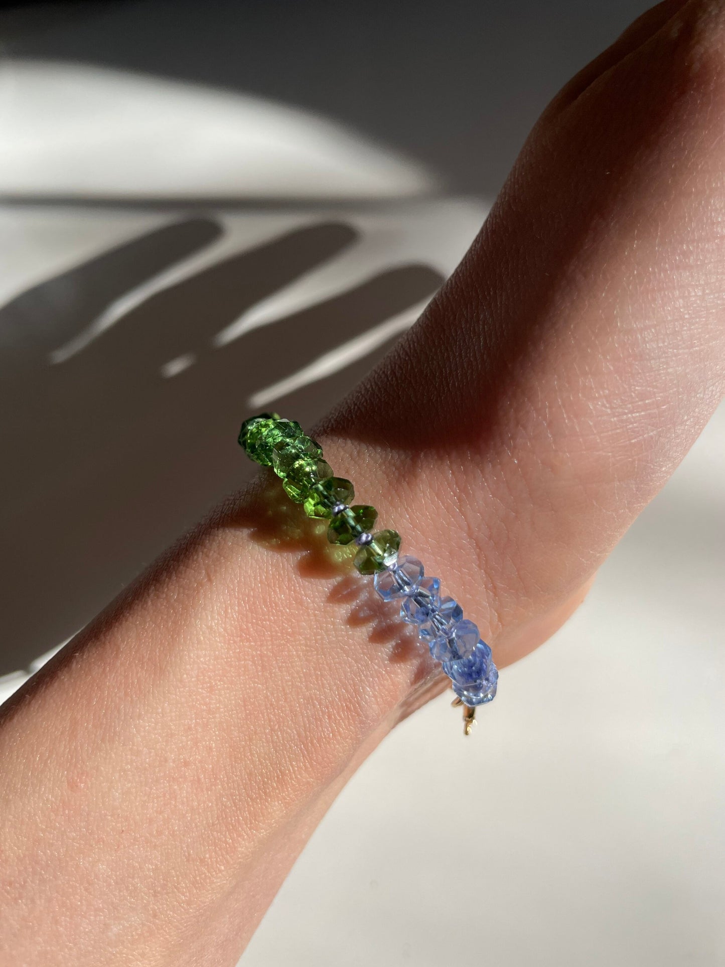 Paperclip Party - Crystal & Paperclip Chain Bracelet