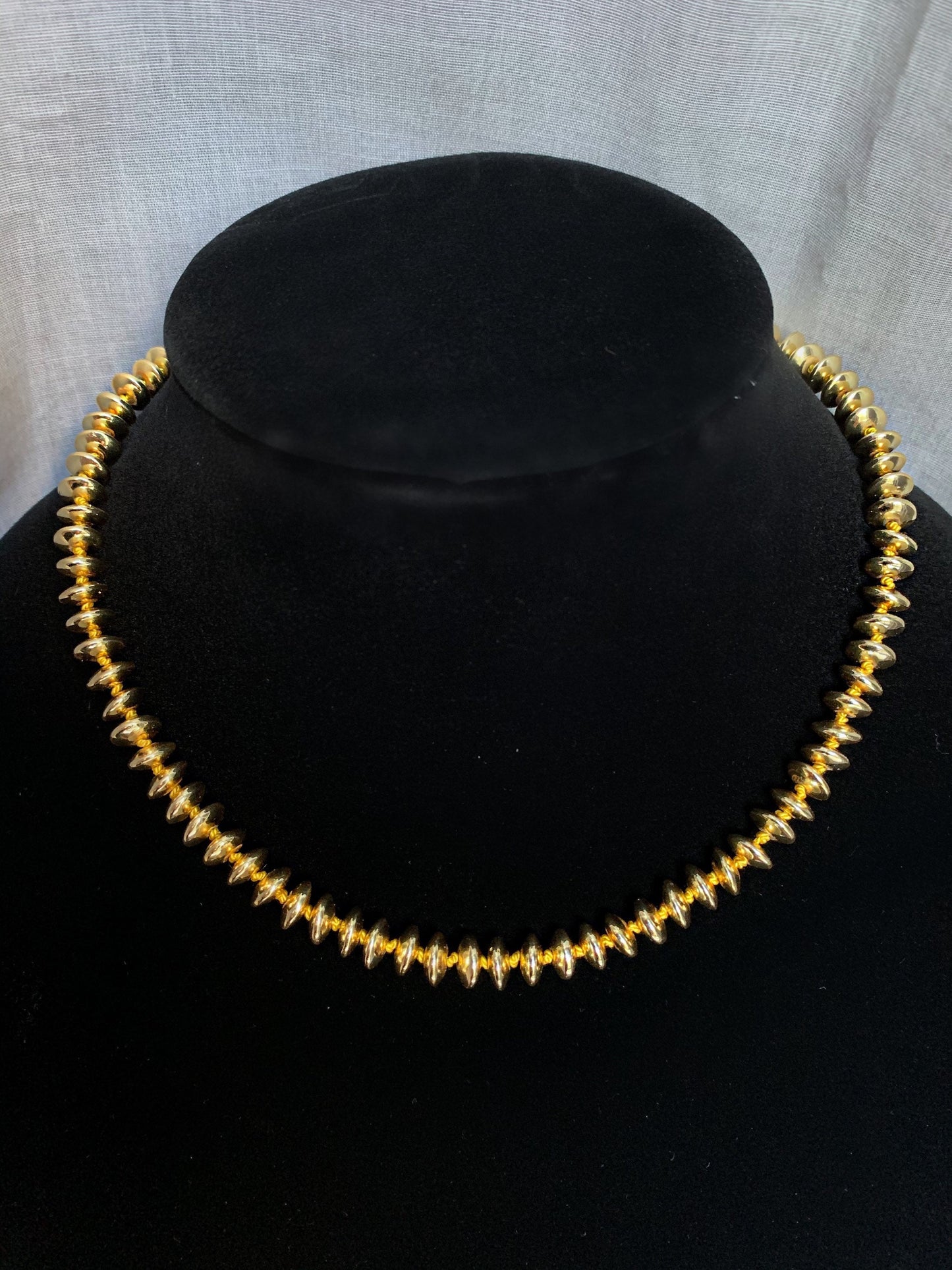 Ferrero Rocher Golden Nougat Hand Knotted Necklace