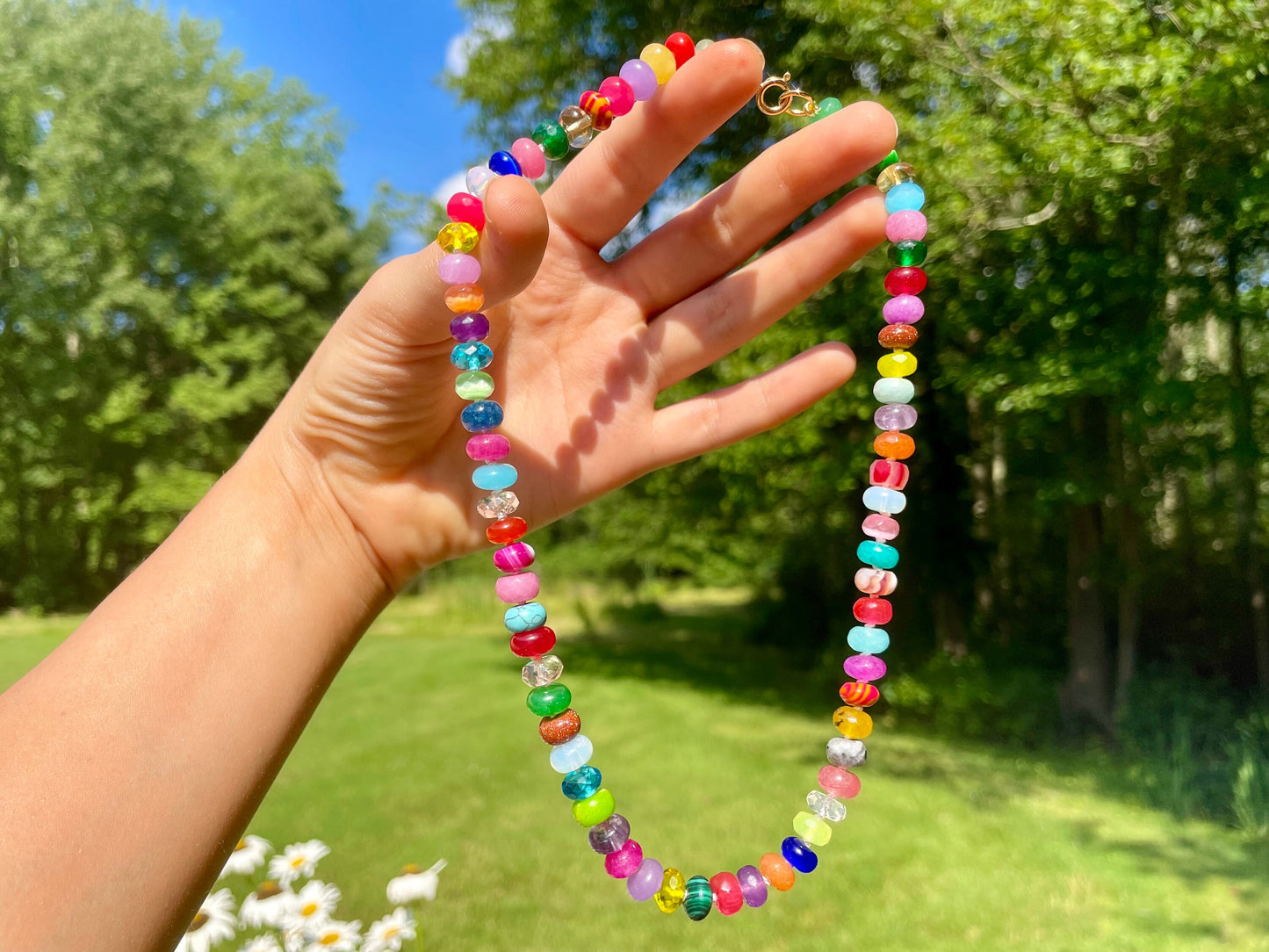 Girl Scout Camp - Troop Beverly Hills Edition Gemstone Soup Necklace