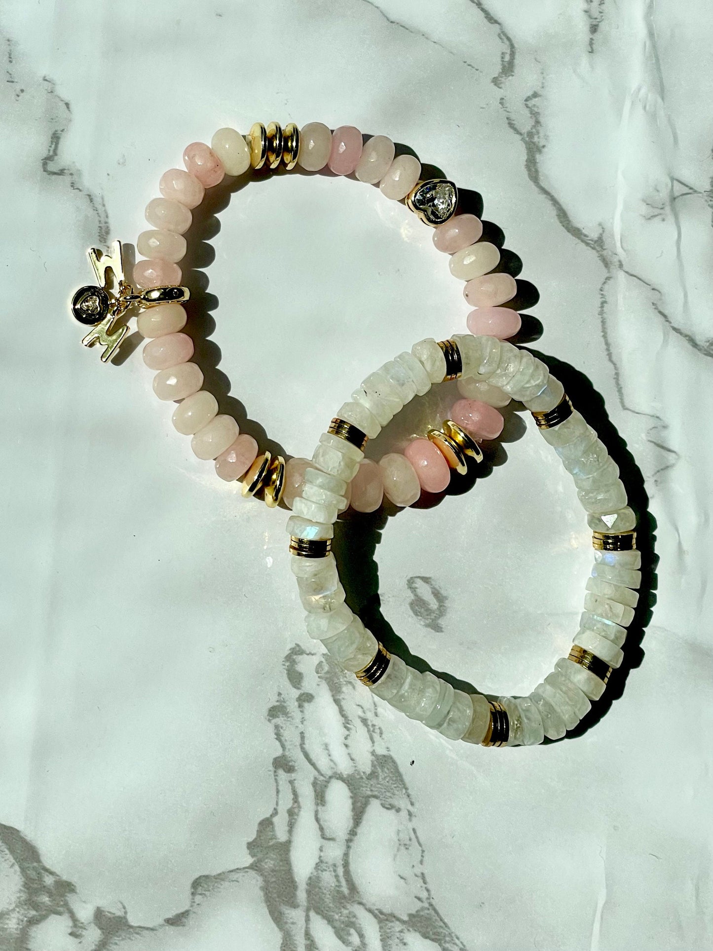 I Had the Best Day with You - Rose Quartz Mother’s Day Bracelet