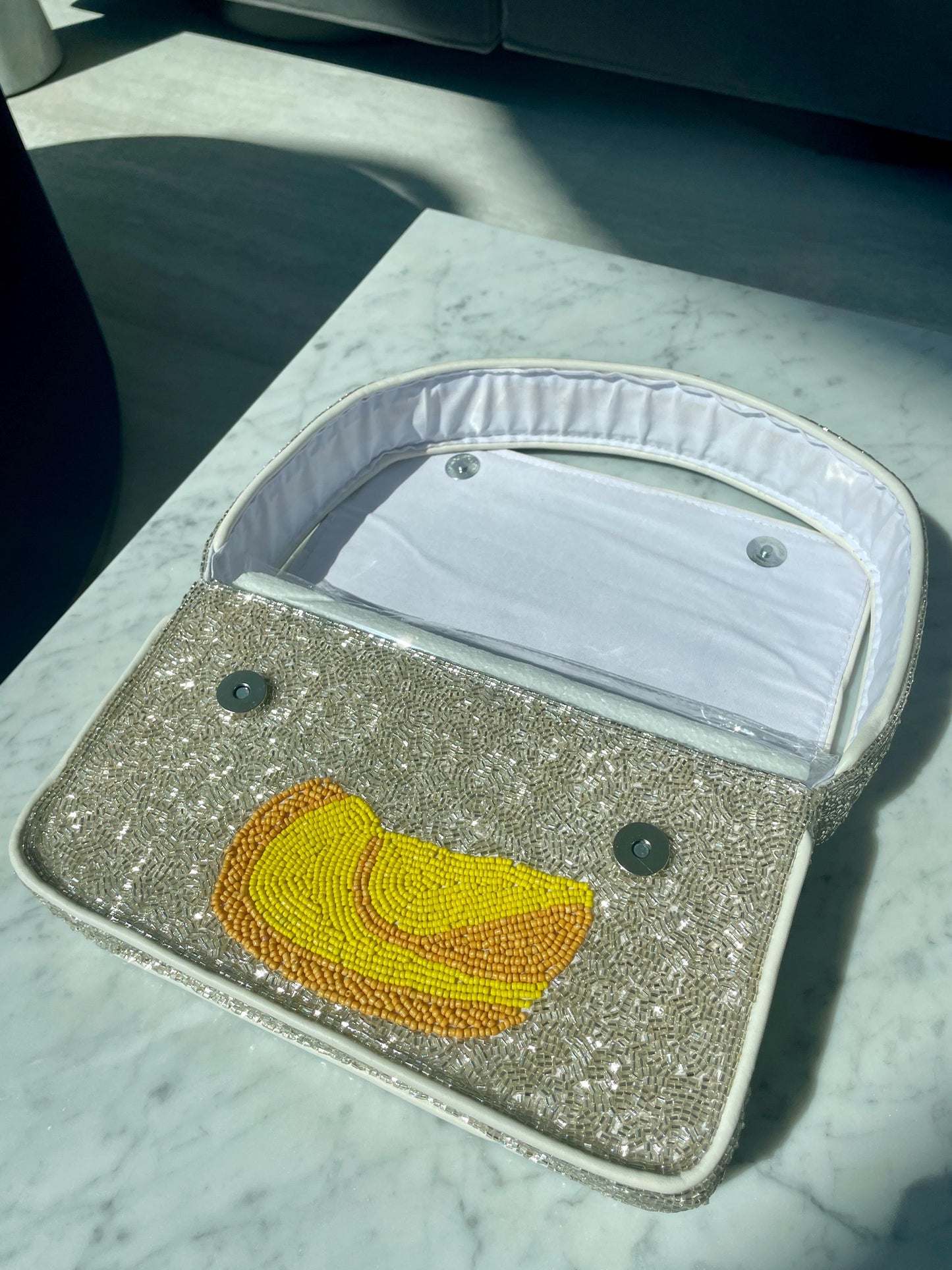 Rubber Ducky, You’re the One Beaded Shoulder Bag