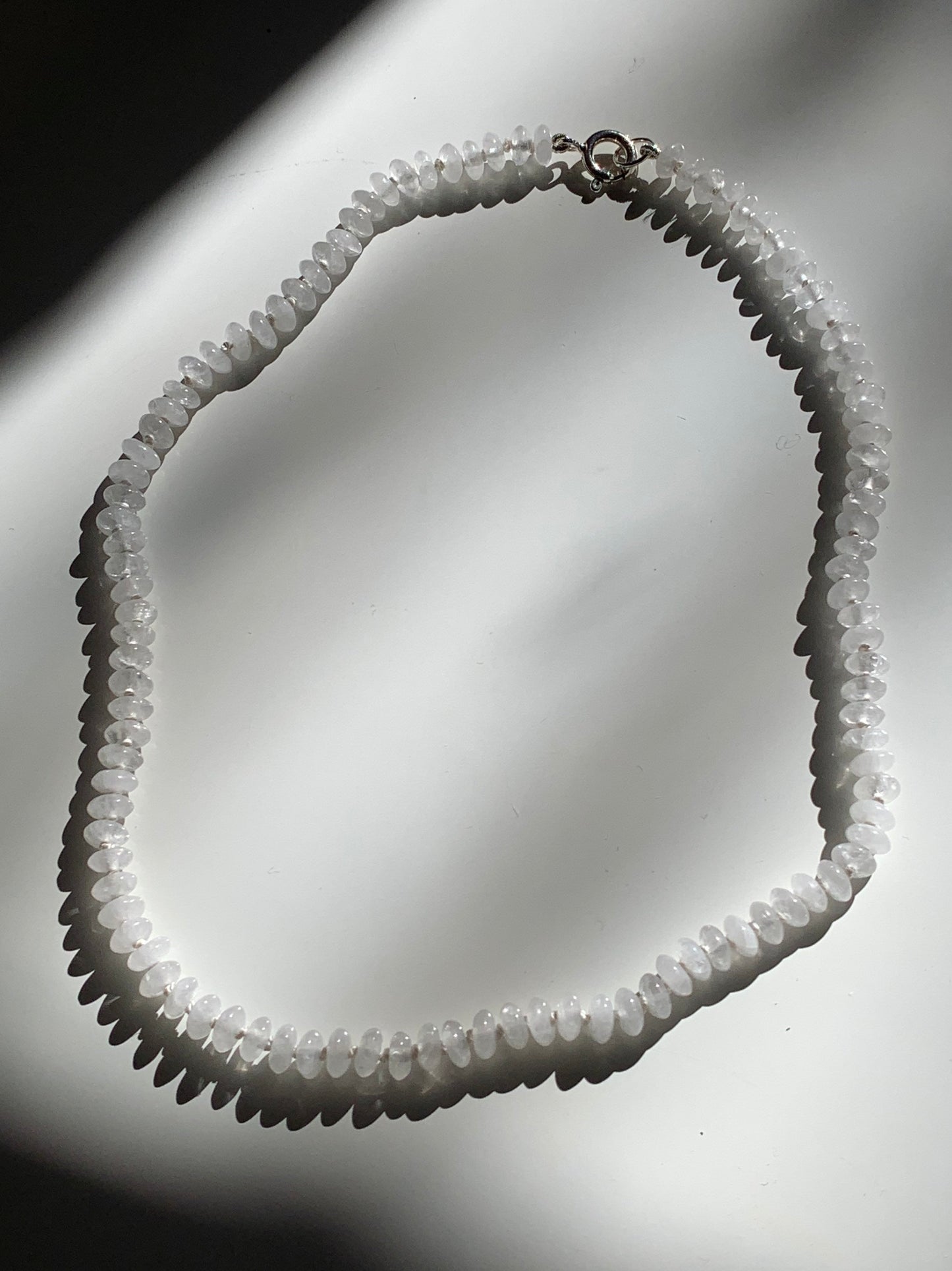 Fun Size Milky Way Hand-Knotted Quartz Gemstone Candy Necklace