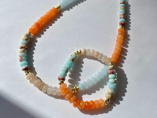 Tropicana Banana Bracelet - Gemstone Stacking Bracelet