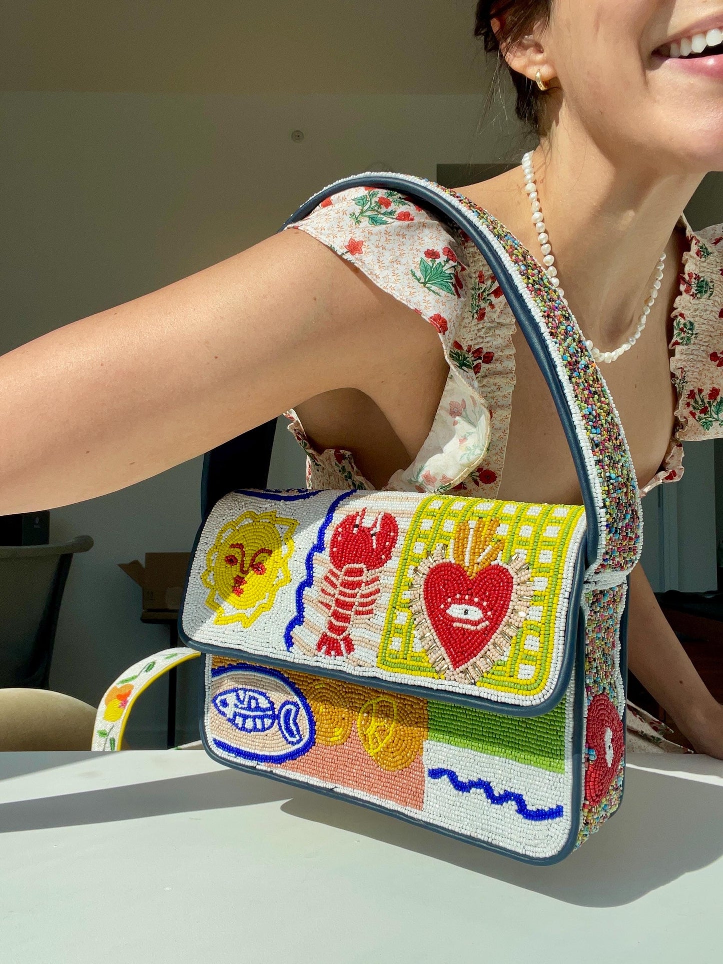 My Favorite Things Beaded Shoulder Bag