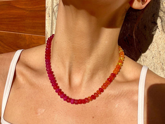 Canyon Sunrise - 1 of 1 Gemstone Candy Necklace