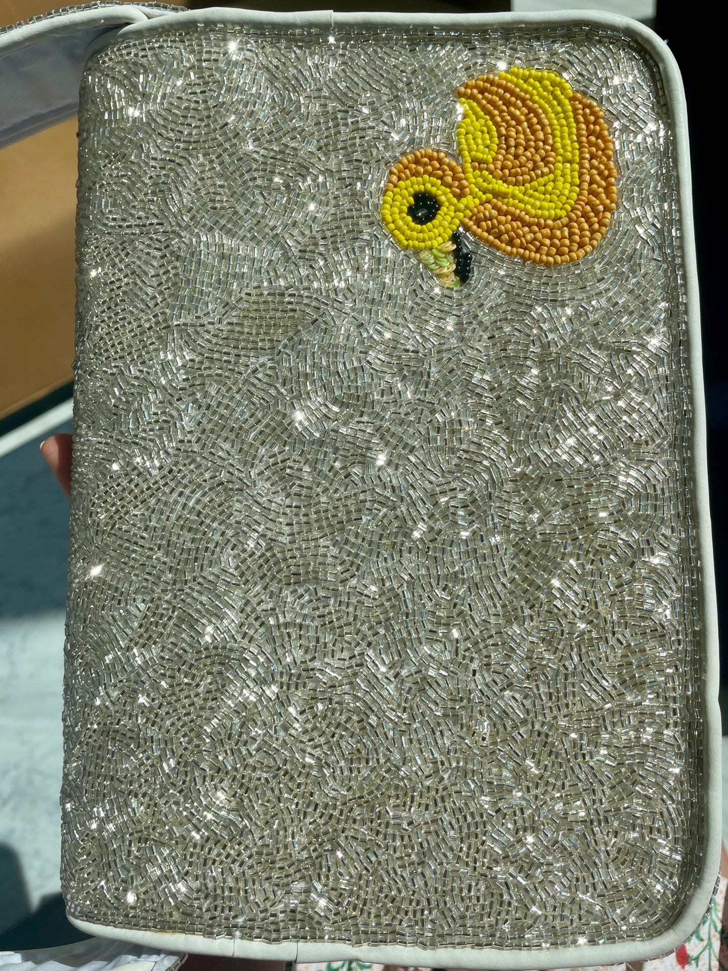 Rubber Ducky, You’re the One Beaded Shoulder Bag