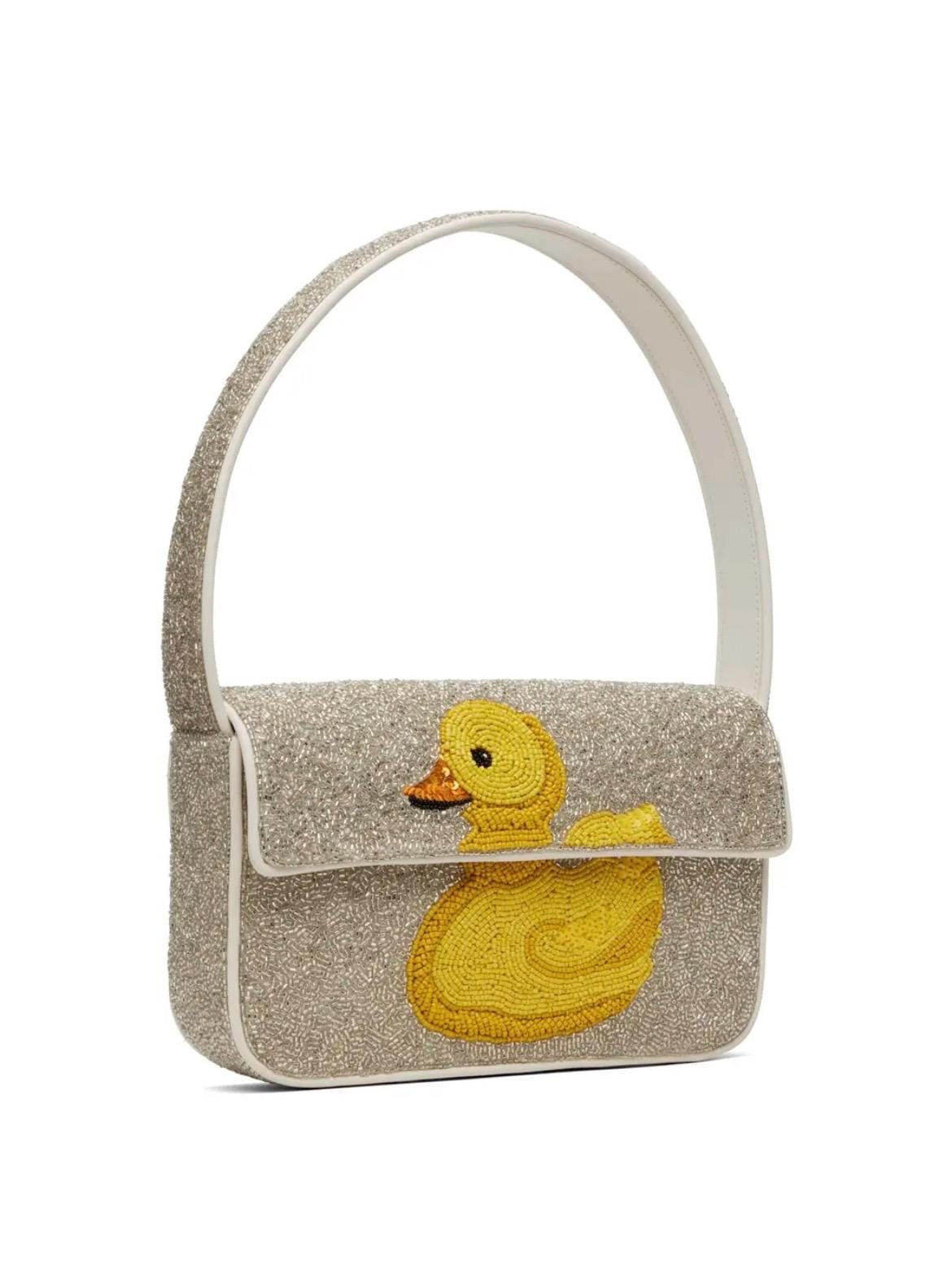 Rubber Ducky, You’re the One Beaded Shoulder Bag