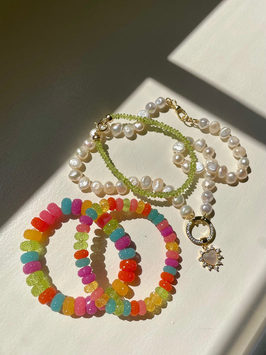 Jitney Gems - Pool Proof Candy Bracelets