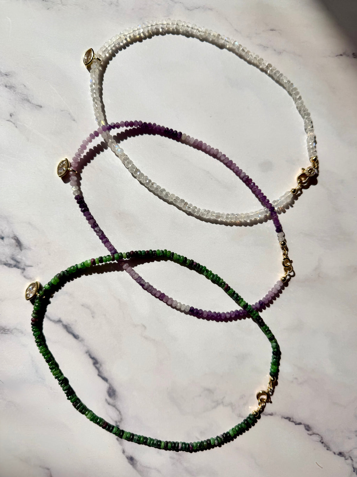 The Eyes - Gemstone Evil Eye Chokers