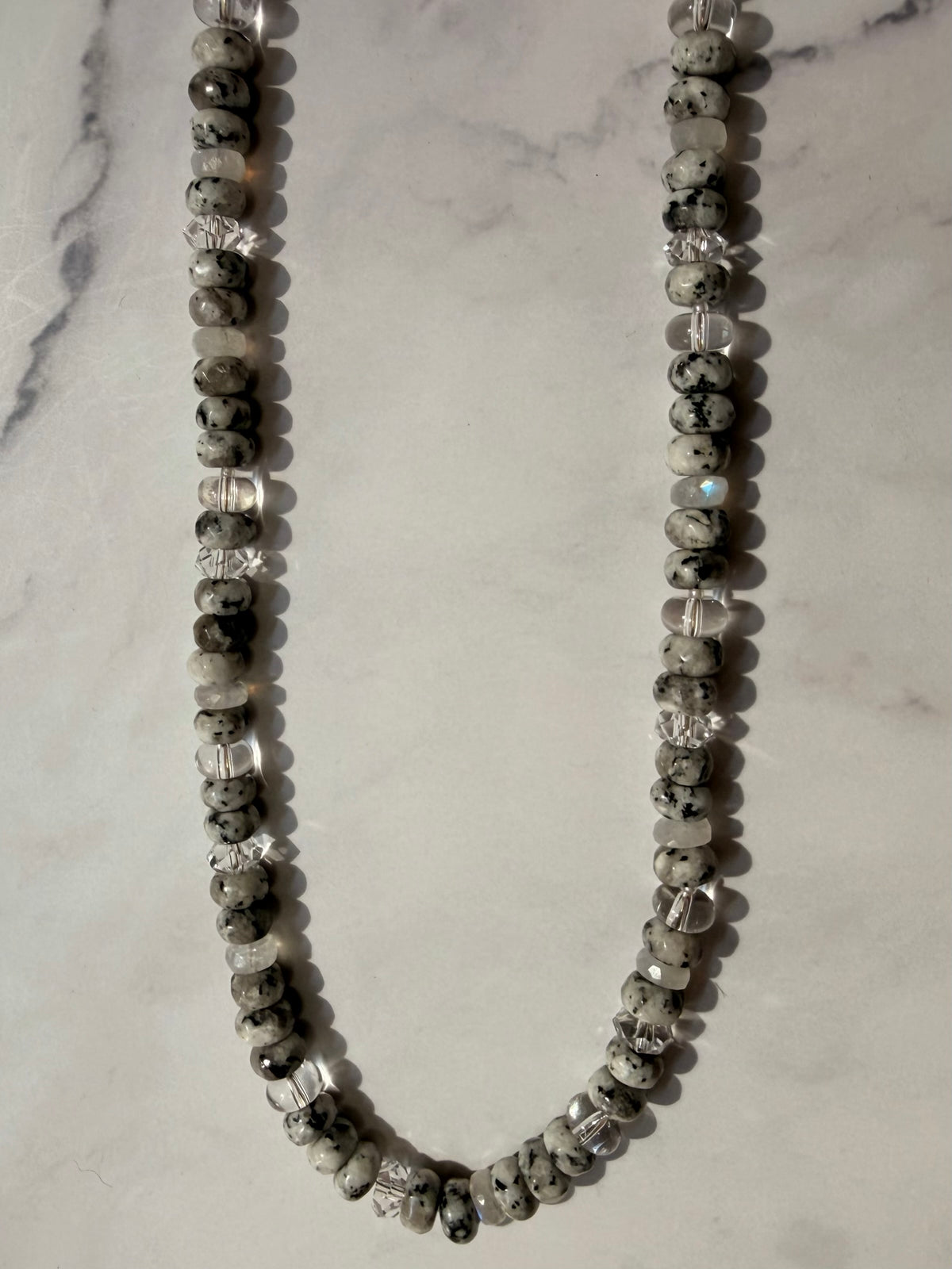 101 Dalmatian Oreo - Gemstone Soup Necklace