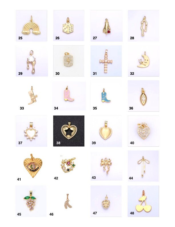 Build Your Own Custom Charm Necklace