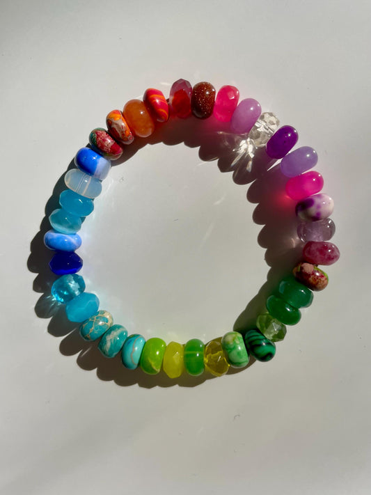 Jungle Book - Rainbow Gemstone Soup Bracelet