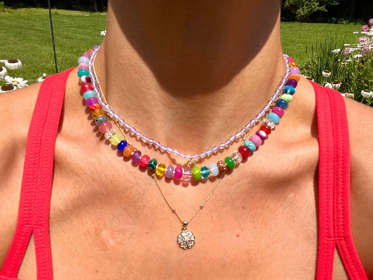 Girl Scout Camp - Troop Beverly Hills Edition Gemstone Soup Necklace