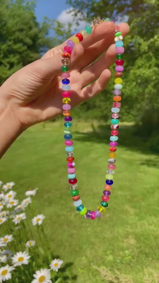 Girl Scout Camp - Troop Beverly Hills Edition Gemstone Soup Necklace